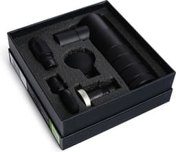 BLACKROLL® FASCIA GUN – Professioneel draadloos massagepistool – 4 opzetstukken & 4 snelheden – Voor spierherstel & diepe fascia-massage – Zwart — thumbnail 4