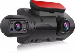 FHD Dashcam met dual scherm en wifi - g-sensor - compact - veilig onderweg - auto accessoires - 1080P - zwart - met opname functie — thumbnail 2