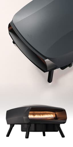 Witt ETNA Fermo GRAPHITE - Danish design pizza oven - gas - 500 graden in ca. 18 minuten — thumbnail 2