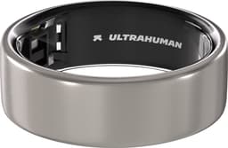 ULTRAHUMAN Ring AIR – Smart Ring | Geen maandabonnement | Bepaal eerst de juiste maat met de Sizing Kit | Slaaptracker - Hartslagmeter - Fitnesstracker – Raw Titanium – Size 8 — thumbnail 3