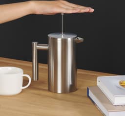 Blumtal French Press Koffiemaker – French Press RVS – French Press Dubbelwandig – Cafetiere – Verse Koffiemaker - 600 ml — thumbnail 4