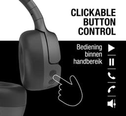 FRESH 'N REBEL - Code Fuse - On-ear Draadloze hoofdtelefoon Storm Grey — thumbnail 4