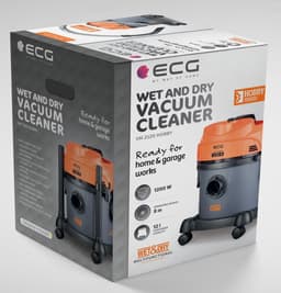 ECG VM 2120 Hobby - Nat-/ Droogzuiger - Luchtblaasfunctie - 12l - 1200W — thumbnail 5