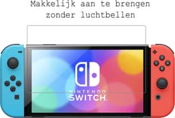 Beschermglas Geschikt voor Nintendo Switch OLED Screenprotector Tempered Glass - Screenprotector Geschikt voor Nintendo Switch OLED Screen Protector — thumbnail 5