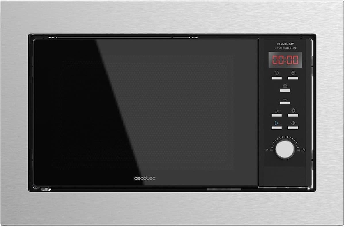 Built-in microwave Cecotec GrandHeat 2350 Built-In Steel Black 23 L 900 W Grill — afbeelding 1