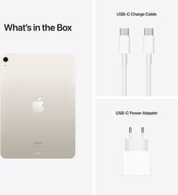 Apple iPad Air (2022) - 10.9 inch - WiFi - 256GB - Wit - 5e generatie — thumbnail 5