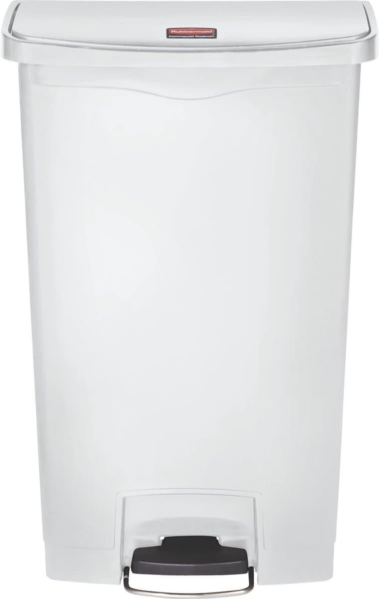 Rubbermaid Slim Jim Step On Container - Front Step - 68 Liter - 500x311x803mm — afbeelding 1