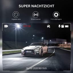 ApexArte® Dashcam voor Auto - Dualdashcam Voor en Achter - Full HD - — thumbnail 2