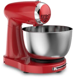 SOGO Keukenmachine - Keukenmixer met RVS Mengkom (3.2L) - Retro Design - Rood — thumbnail 3