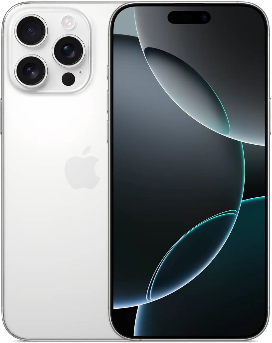 Apple iPhone 16 Pro Max - 1TB - Wit Titanium — afbeelding 1