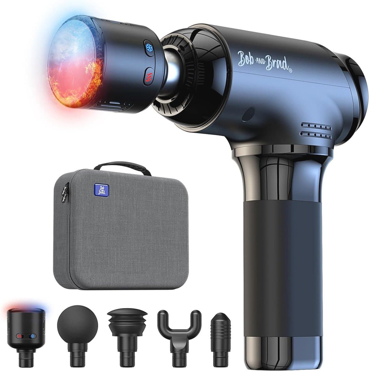 Massagepistool met Warmte en Koude Therapie - 10MM Amplitude Spiermassageapparaat voor Ontspanning en Herstel — afbeelding 1