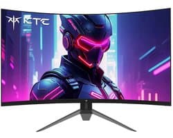 Stemily Gaming Monitor - Gebogen Scherm - 32 inch - 1920 * 1080 - 240Hz - 125% Srgb, 3500:1