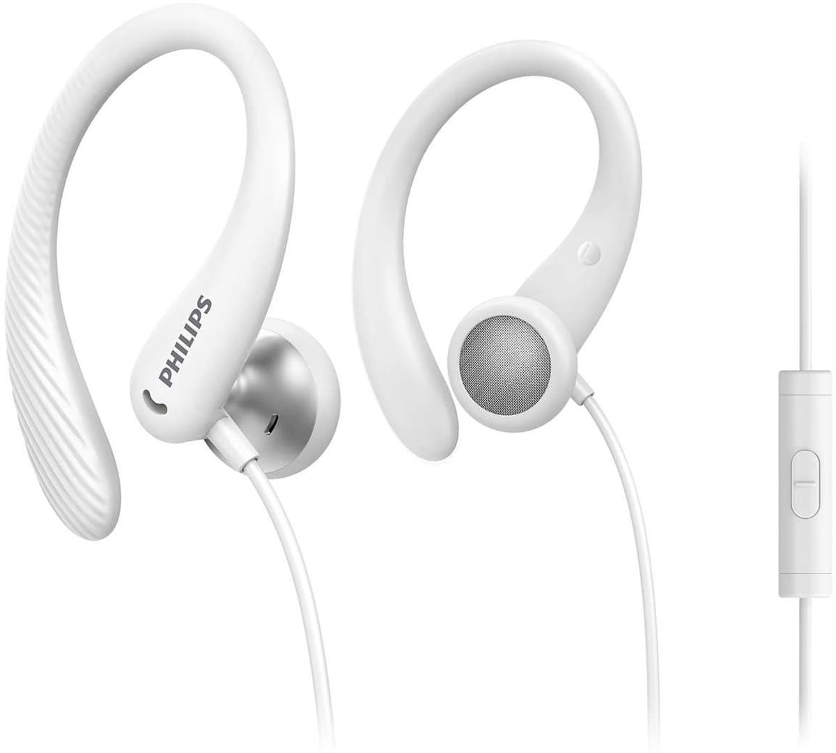PHILIPS TAA1105 - In-Ear Sport oordopjes - Microfoon - Afstandsbediening in snoer - Wit — afbeelding 1