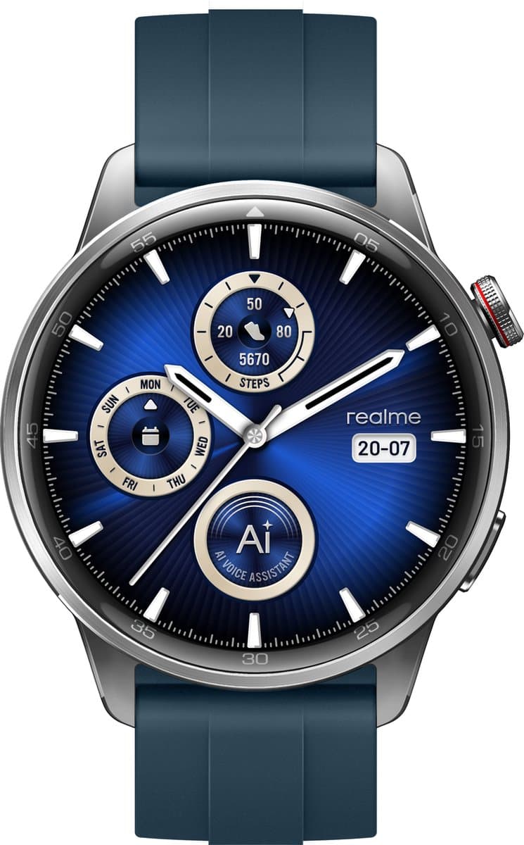 Realme Watch S2 Metal Metallic Grey — afbeelding 1