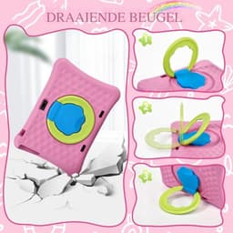 Kindertablet - Tablet voor Kinderen - 10 Inch - Ouderlijk Toezicht - 64GB Opslag — thumbnail 2