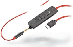 HP Poly Blackwire C3225 – Over-ear headset – Kabel – Stereo – Zwart – Volumeregeling – Microfoon uitschakelbaar — thumbnail 4