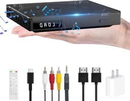 DVD Speler met HDMI - Externe DVD Speler - Blu Ray Spelers – Portable - Zwart — thumbnail 1