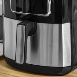 Stemily Airfryer - 6.5 L - 1700W - LED-touchscreen - 8 Automatische Programma's - Uitneembare Mand en Lade - 36,5x29x33,8cm — thumbnail 2