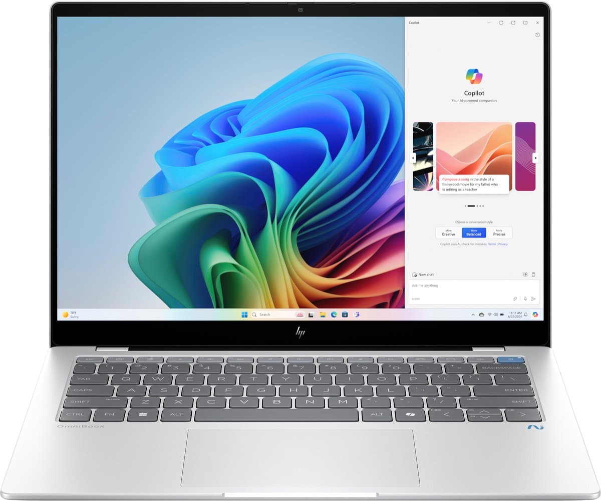 HP OmniBook Ultra 14-fe1025nd - Copilot+ Laptop - 14 inch — afbeelding 1
