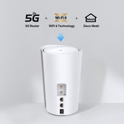 TP-Link Deco X50-5 G Dual-band (2,4 GHz/5 GHz) Wi-Fi 6 (802.11ax) met 3 Ethernet-poorten — thumbnail 2