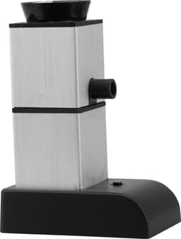 Ziva Smoker Compact koudroker vierkant staand zilver — thumbnail 1