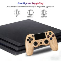 Namajunas - Draadloze Controller geschikt voor PS4/Pro/Slim/PC - Bluetooth gamepad - Geschikt voor Playstation 4 -Zes-assige sensor - LED-lichtbalk en touchscreen-functionaliteit - Audio Jack Input - Gaming Accesoires — thumbnail 3