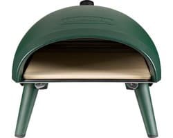 Grill Guru Pizza Oven Gas - Groen - tot 450 graden - inklapbare pootjes voor opberg gemak