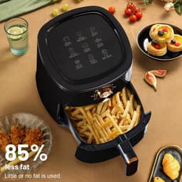 Airfryer 4 Liter met Timer en Hoge Wattage voor Gezonde Frituur en Grillen — thumbnail 5