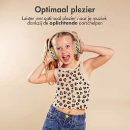 imoshion Kinder Koptelefoon LED - Bluetooth en Decibelbegrenzer - Draadloze Koptelefoon Kinderen — thumbnail 2