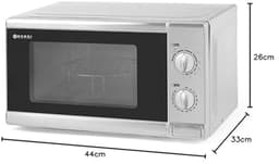 Magnetron met Grill 700W - 20L RVS — thumbnail 2