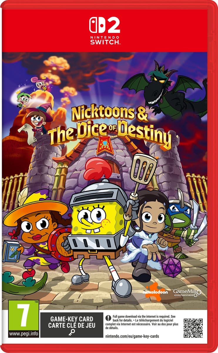 NickToons & The Dice of Destiny - Nintendo Switch 2 — afbeelding 1