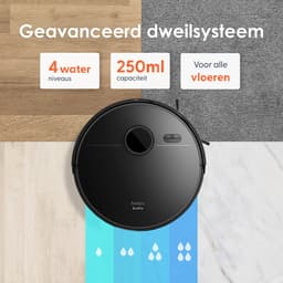 Skoov ecopro Robotstofzuiger met Dweilfunctie - Met laad & leeg station - Anti-Klit - 5000 PA Hyperx Zuigkracht - Huisdieren - Dweil - Robot - Thuis - Automatische — thumbnail 4