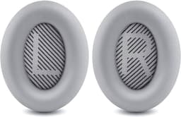 Lederen Set Oorkussens Geschikt Voor Bose Koptelefoon QuietComfort 35, QC35/QC35II/QC45/QC25/QC2/QC15/Soundtrue/Soundlink Around-Ear II AE2 headphones, Vervangende Kussens Voor Hoofdtelefoon - Grijs - 1 Paar — thumbnail 1