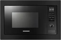Heinner Inbouw Magnetron – 25 L – 900 W – 1000 W Grill – 5 Vermogensniveaus – Ontdooifunctie – 95 Min Maximale Kooktijd – Digitale Bediening – Zwart — thumbnail 1
