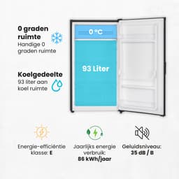 Salora Coolfreeze47BL Koelkast ( deukjes ) — thumbnail 3