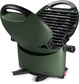 nomadiQ BBQ 3.0 - De ultieme lichtgewicht draagbare gas BBQ / Grill - Barbecue voor op de camping & vakantie Forest Green — thumbnail 1