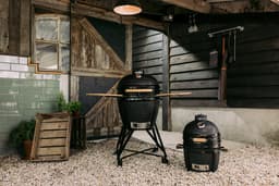 Inferno Compact Kamado Barbecue - Grilloppervlakte 34cm / 13inch - Zwart — thumbnail 4