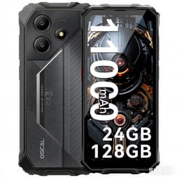 OSCAL MARINE 2 Robuuste Smartphone - 24GB RAM - 128GB ROM - 11000mAh - Gemini AI - 6.56 Inch - IP68 Waterdicht - Dual SIM - Android 15 - NFC - Zwart — thumbnail 1