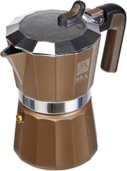 Titanium Koffiemachine Aluminium 3 Kopjes — thumbnail 1