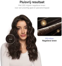 LAIFEN Neo Föhn - Haardroger met ionische technologie - 3 warmtestanden - 3 opzetstukken - Föhn Purple — thumbnail 2