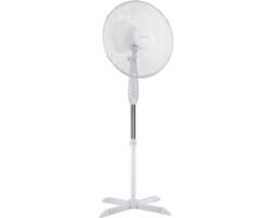 Krachtige Staande Ventilator 40 cm - 3 Snelheden & Oscillerend - Stil en Effectief