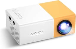 Vitdipy - Beamer - Projector - 1080P Full HD - Mini Projector - Smart Beamer - IOS & Android - Met Afstandsbediening - Resolutie van 320 x 240 - Geel — thumbnail 1