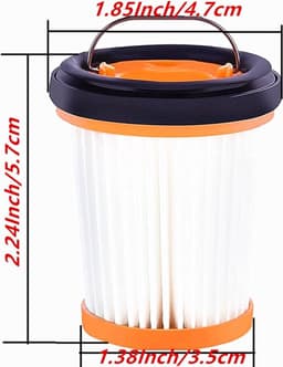 Geschikt voor Shark W1, W2, W3, WV200, WV201, WV205, WV220 draadloze handstofzuigers - Stofzuiger onderhoud en reinigings accessoires4-pack WV201 stofzuigerfilters — thumbnail 2