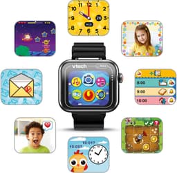 VTech smartwatch KidiZoom Max zwart - educatief kinderspeelgoed horloge. — thumbnail 3
