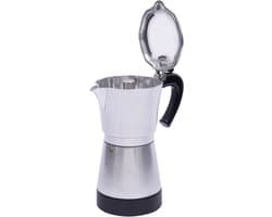 Espressomachine - Koffiezetapparaat - Italiaanse Koffie - Afneembare Basis - 300 ml - Zilver