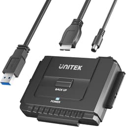 USB 3.0 naar IDE SATA Converter voor Externe Harde Schijf - Ondersteunt 2,5/3,5 inch HDD SSD met DC 12V 2A — thumbnail 1