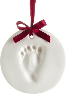 Onvergetelijke Baby Hand- en Voetafdruk Ornament Set — thumbnail 1