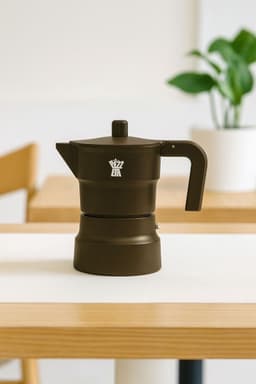 Italiaans koffiezetapparaat - PEZZETTI - SOLIDEXPRESS - Aluminium - 6 kopjes - Khaki — thumbnail 3