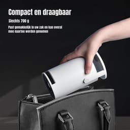 Quvo® Draagbare beamer - Beamer - Projector - Mini Beamer - Wit - 10cm x 10cm x 16cm — thumbnail 4