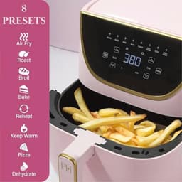 Roze Airfryer voor Gezond Koken met Digitale Touchscreen — thumbnail 5